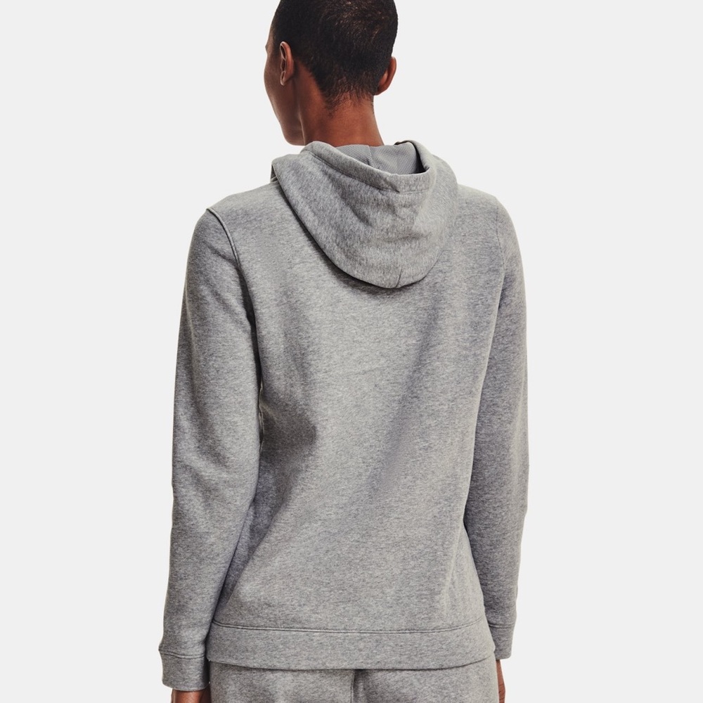 Under Armour Ladies Hustle Pullover Hooded Sweatshirt - Picture 2 of 6